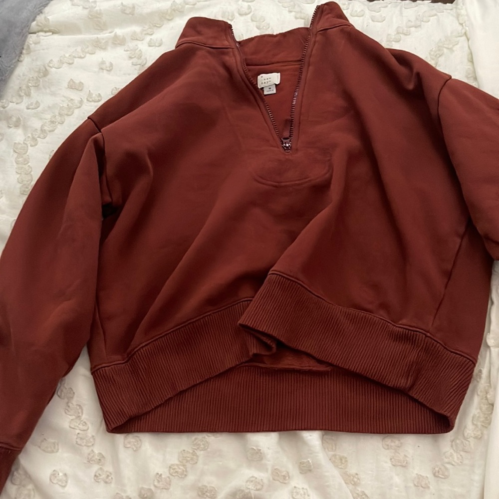 Quarter Zip Sweater